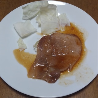 豚のピリ辛タレ焼き